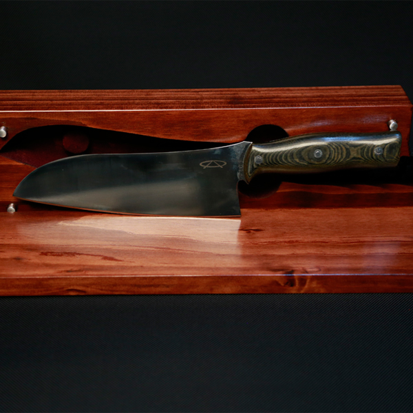 Premium 7″ Kitchen Santoku Knife Sharpening Pros™ Knife Sharpening